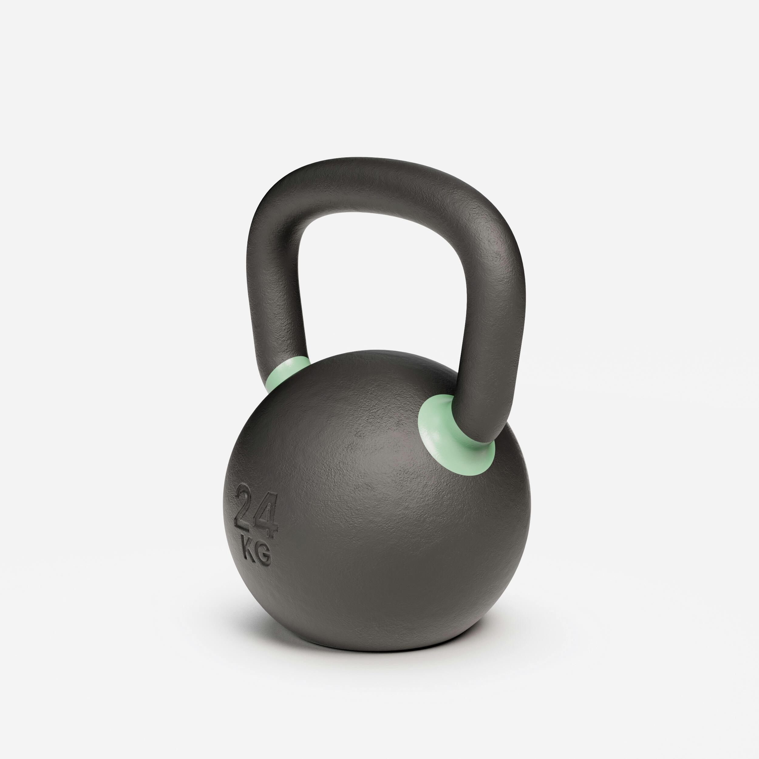 DOMYOS Kettlebell na silový tréning pro 24kg bez · záber 4