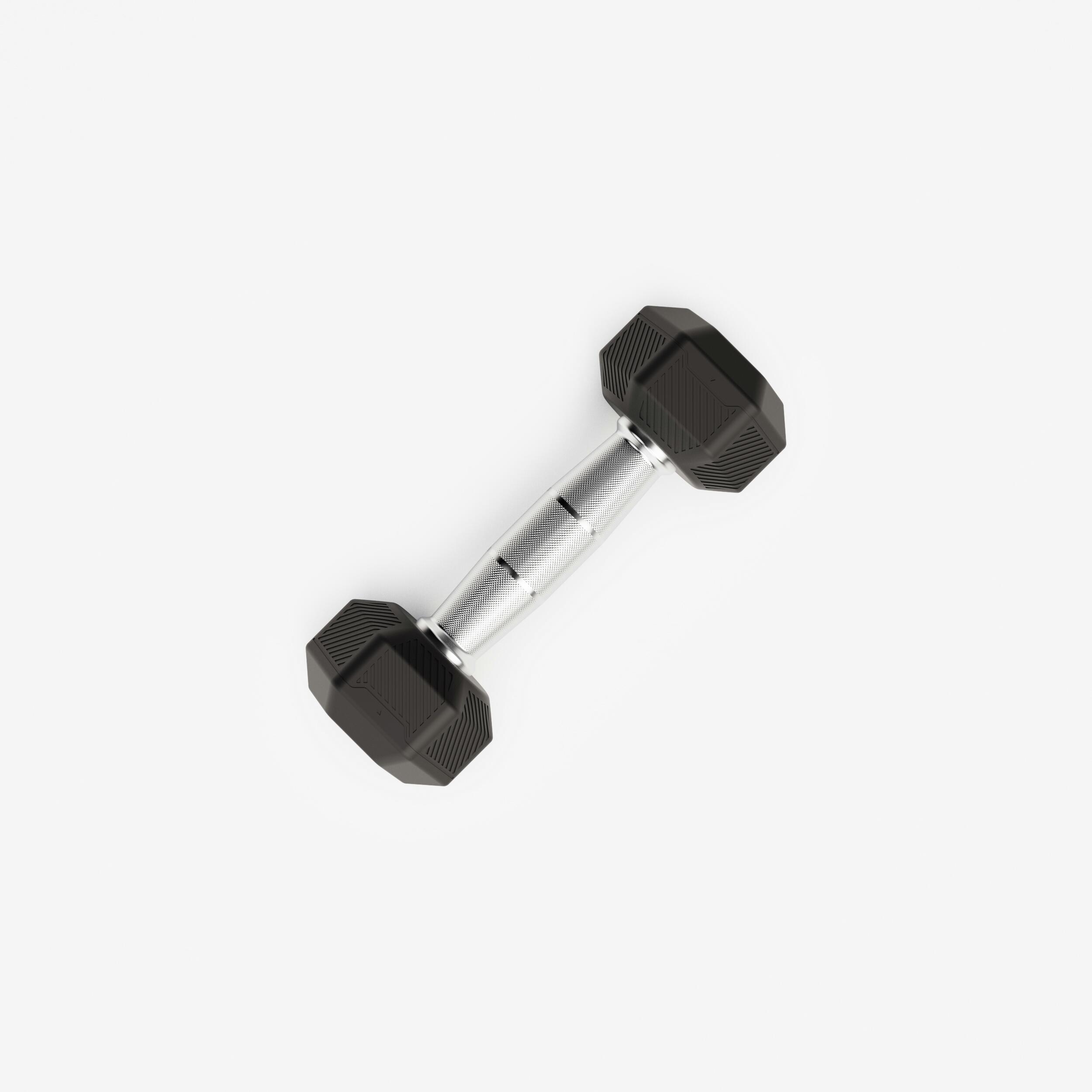 Haltère hexagonal pour entraînement croisé et musculation 2,5 kg 2/5
