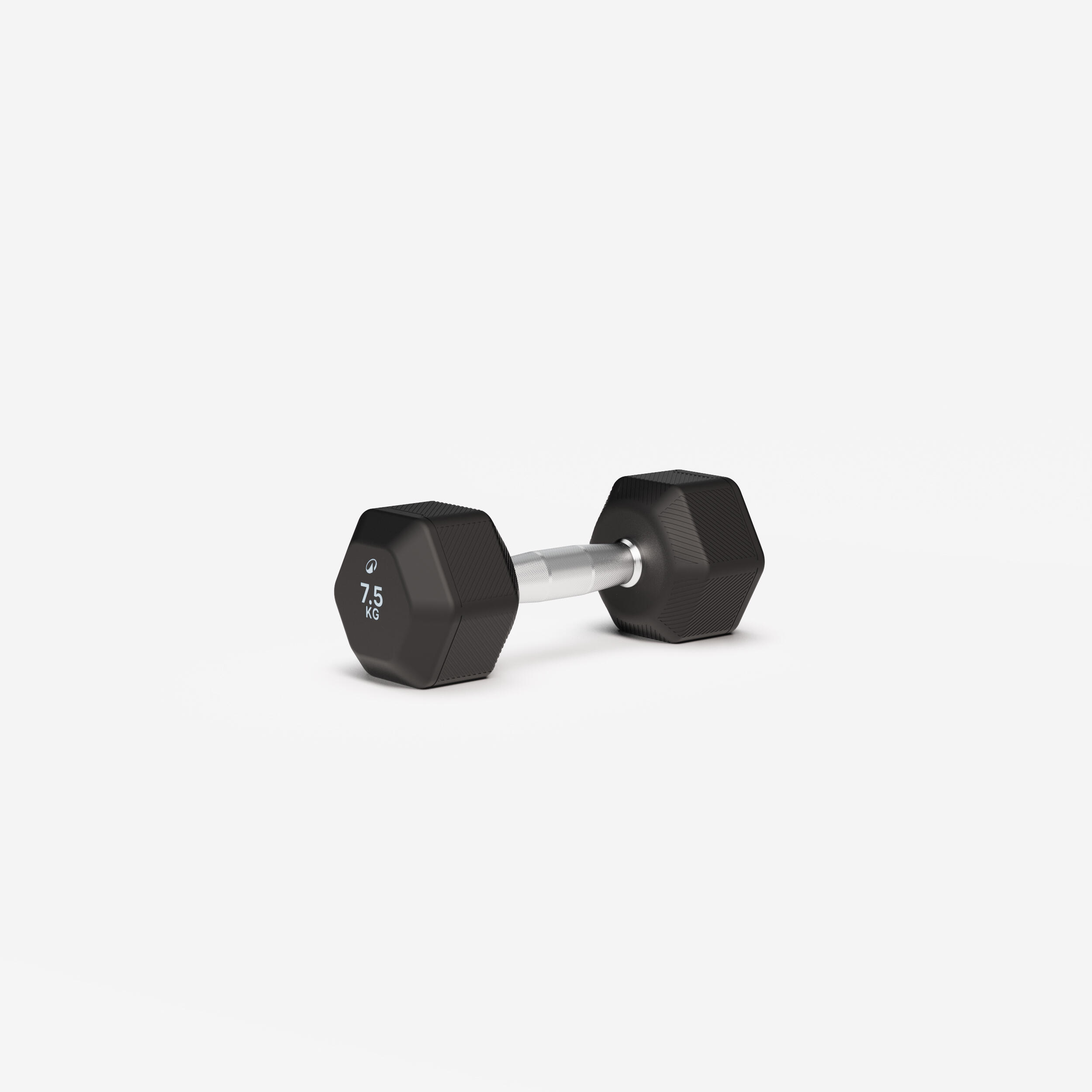 Hex Dumbbell Cross Training and Weight Training 7.5kg, black