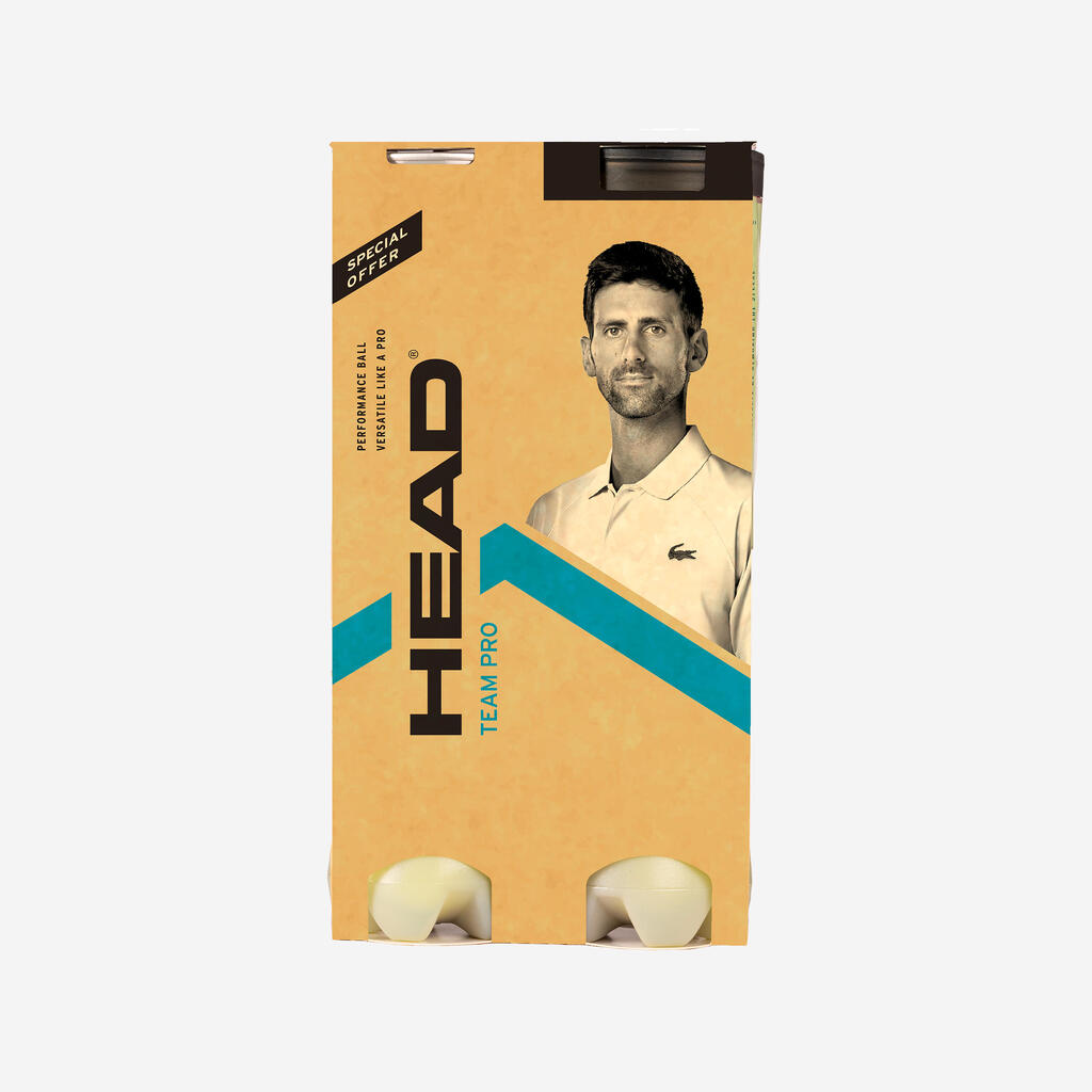 Žute loptice za tenis ALL-ROUND PRO (2 x 4 komada)
