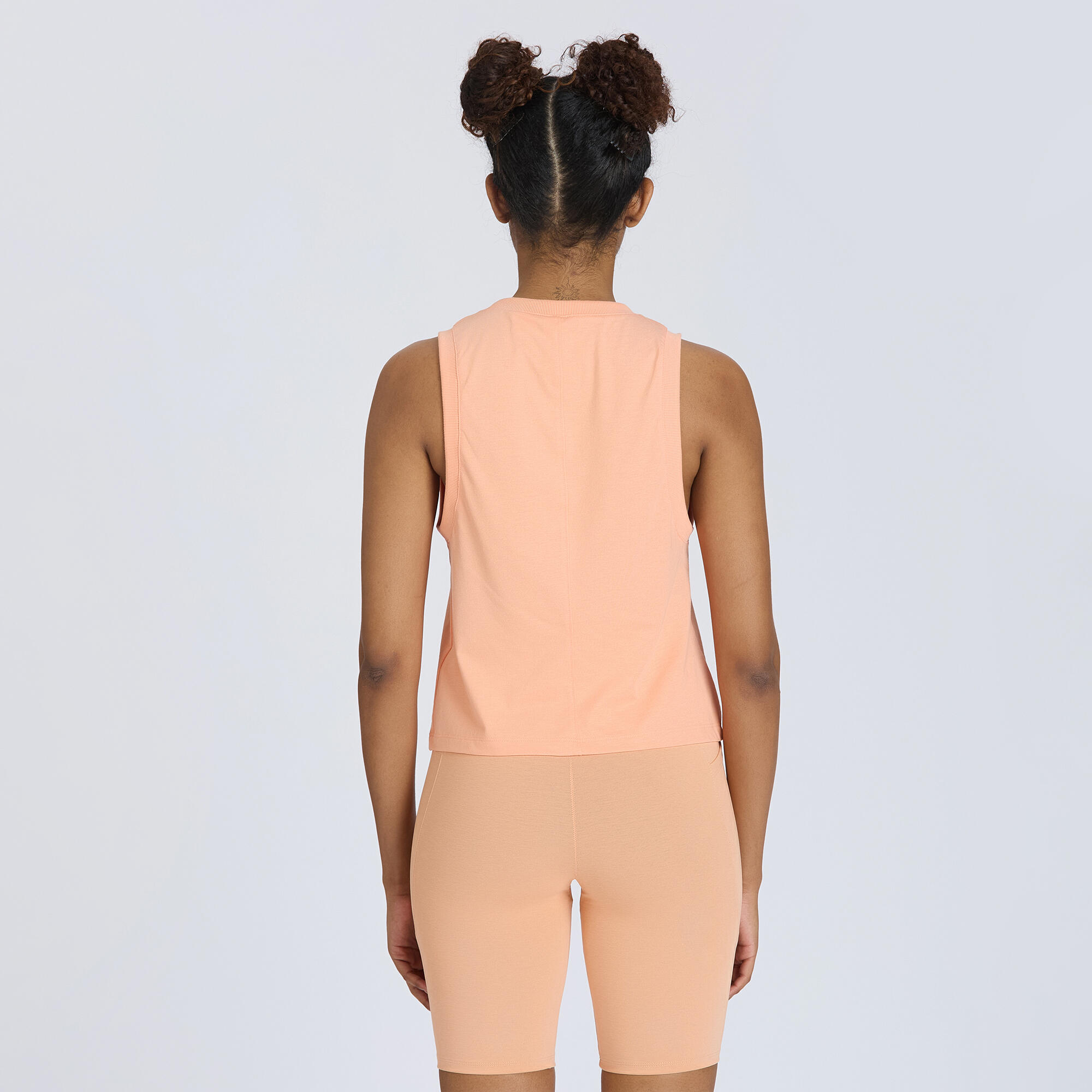 Women's Flarred Tank Top 520 -Peach.Orange