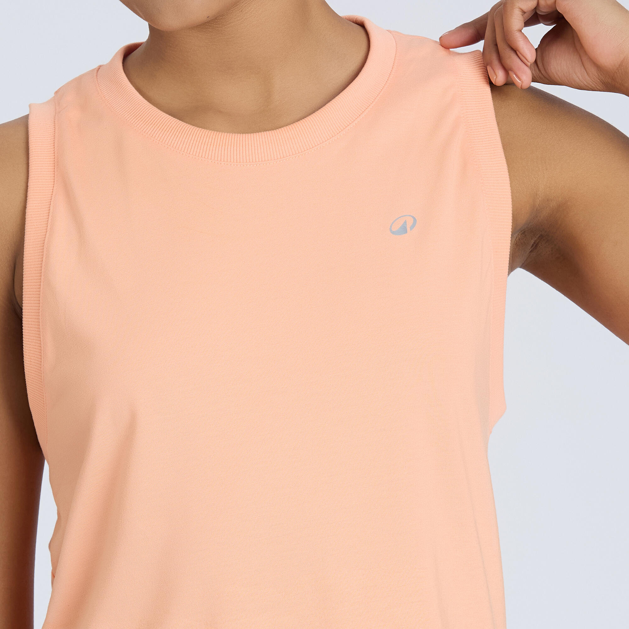 Women's Flarred Tank Top 520 -Peach.Orange
