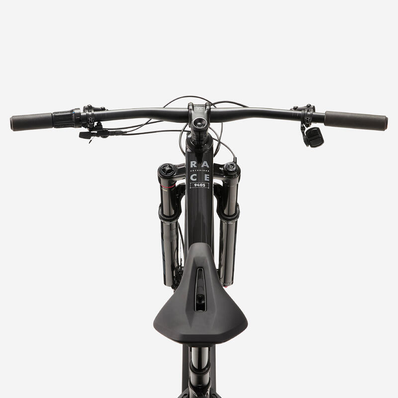 Bicicletă MTB cu suspensie integrală XC cadru carbon RACE 940 S Negru