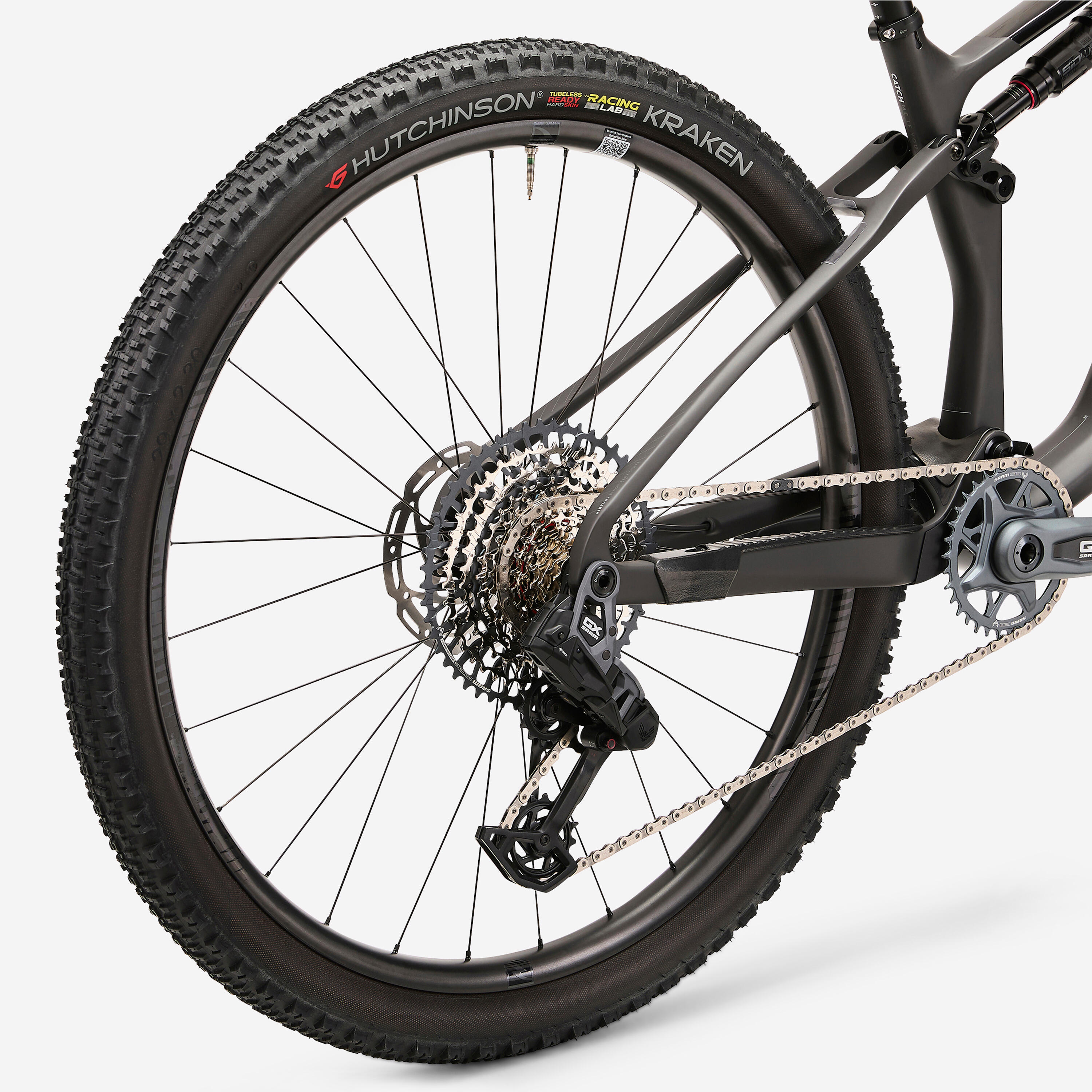 Bici Mtb RACE 940 S telaio carbonio full suspended nera Sram GX AXS T Type 5/9