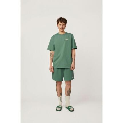 Szorty Kubota ciemnozielone męskie