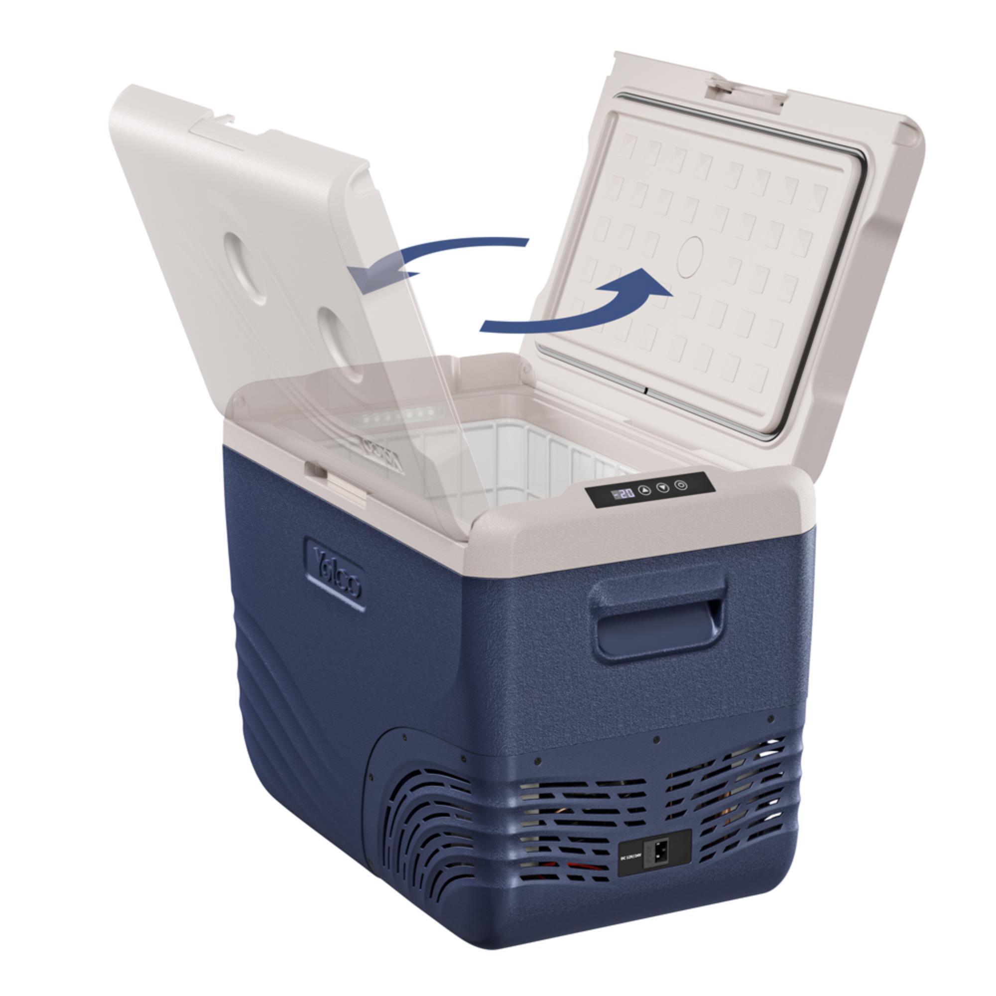 PRZENOŚNA LODÓWKA KOMPRESOROWA YOLCO NX40 BLUE 14/24