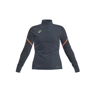 Sudadera de fútbol 1/2 cremallera Viralto Mujer Ondul Gris