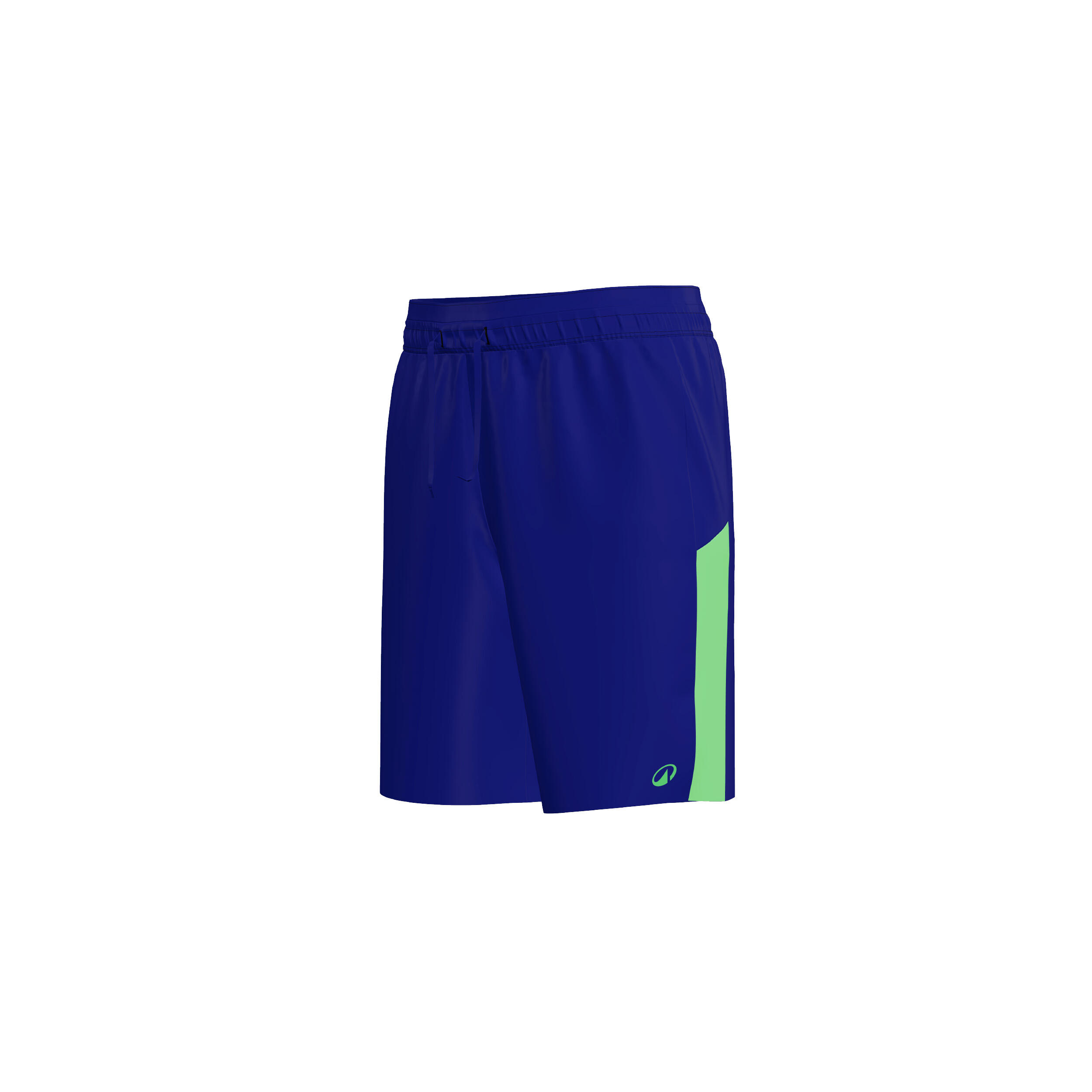 kipsta Kids' Football Shorts Viralto Kids - Blue/Green Stripe-picture-38