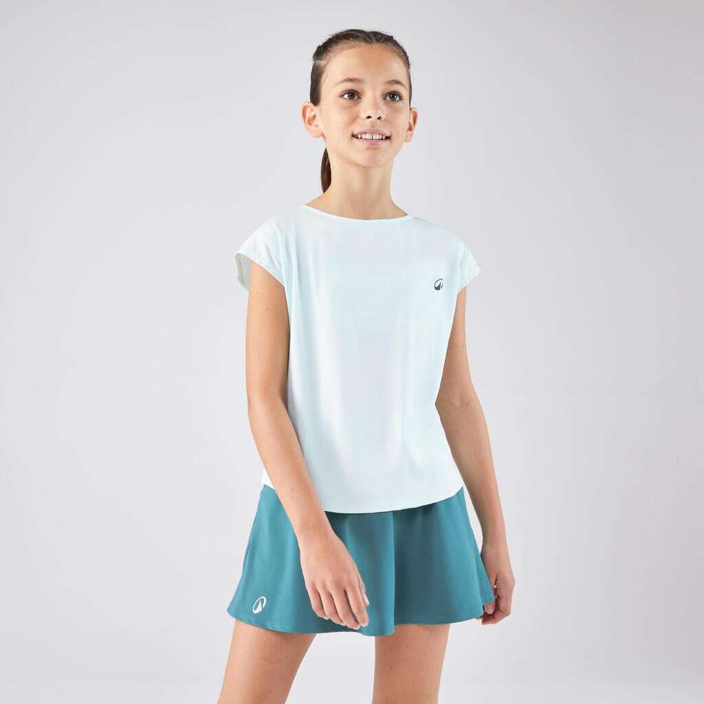 Roze suknja za tenis za devojčice DRY
