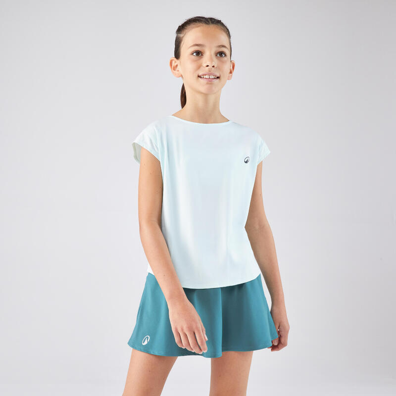 Tennisshirt voor meisjes TTS Soft groen