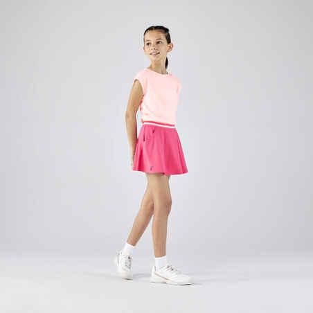 Girls' Tennis T-Shirt TTS500 - Pink