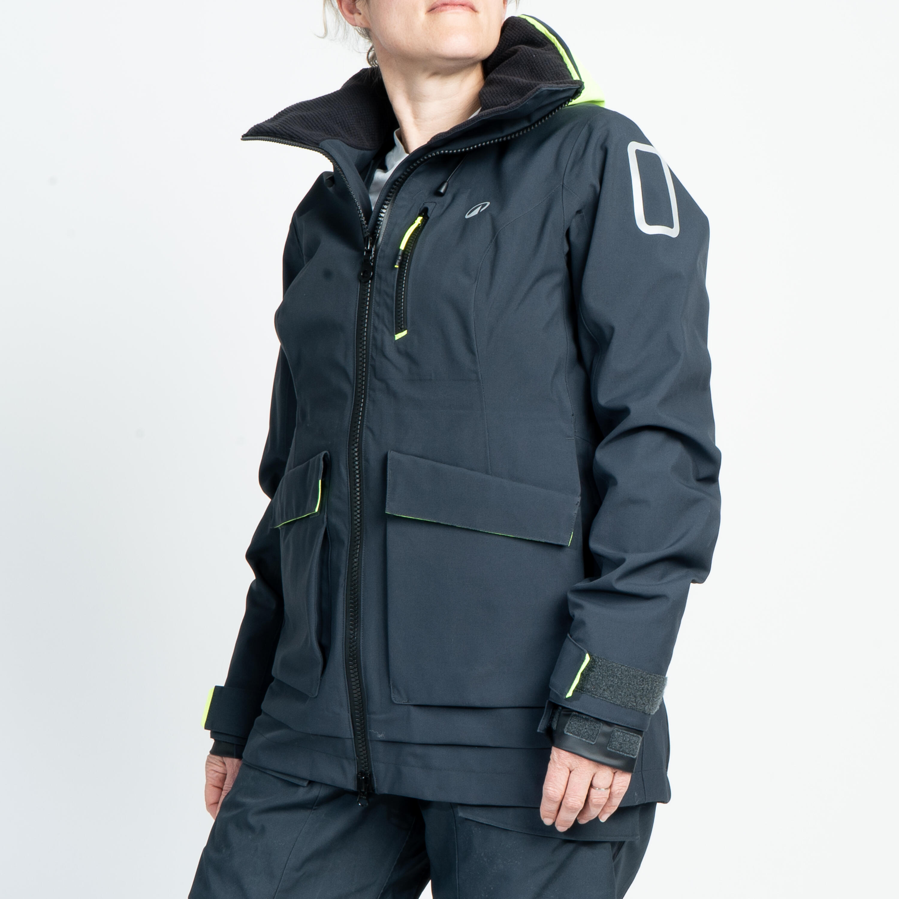 Zeiljas voor dames Sailing 500 donkergrijs 2/5