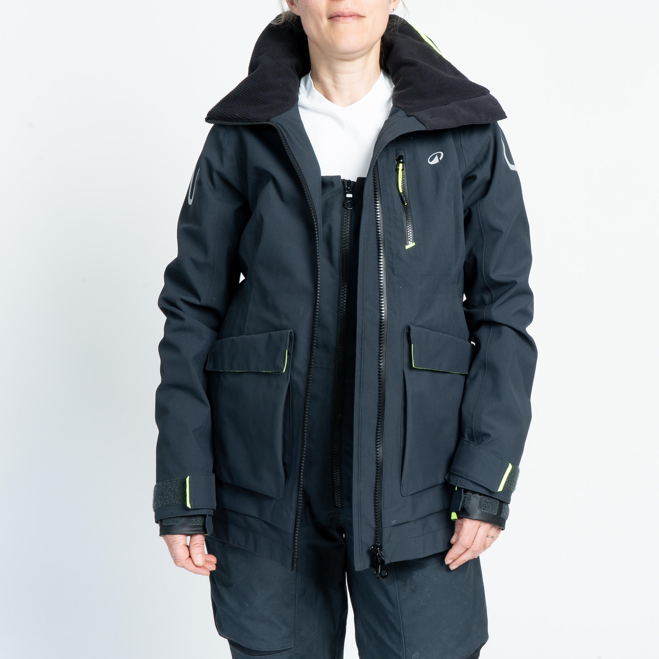 TRIBORD Segeljacke Damen 500 dunkelgrau | 03608391966249 TRIBORD Segeljacke Damen 500 dunkelgrau | 03608391966249