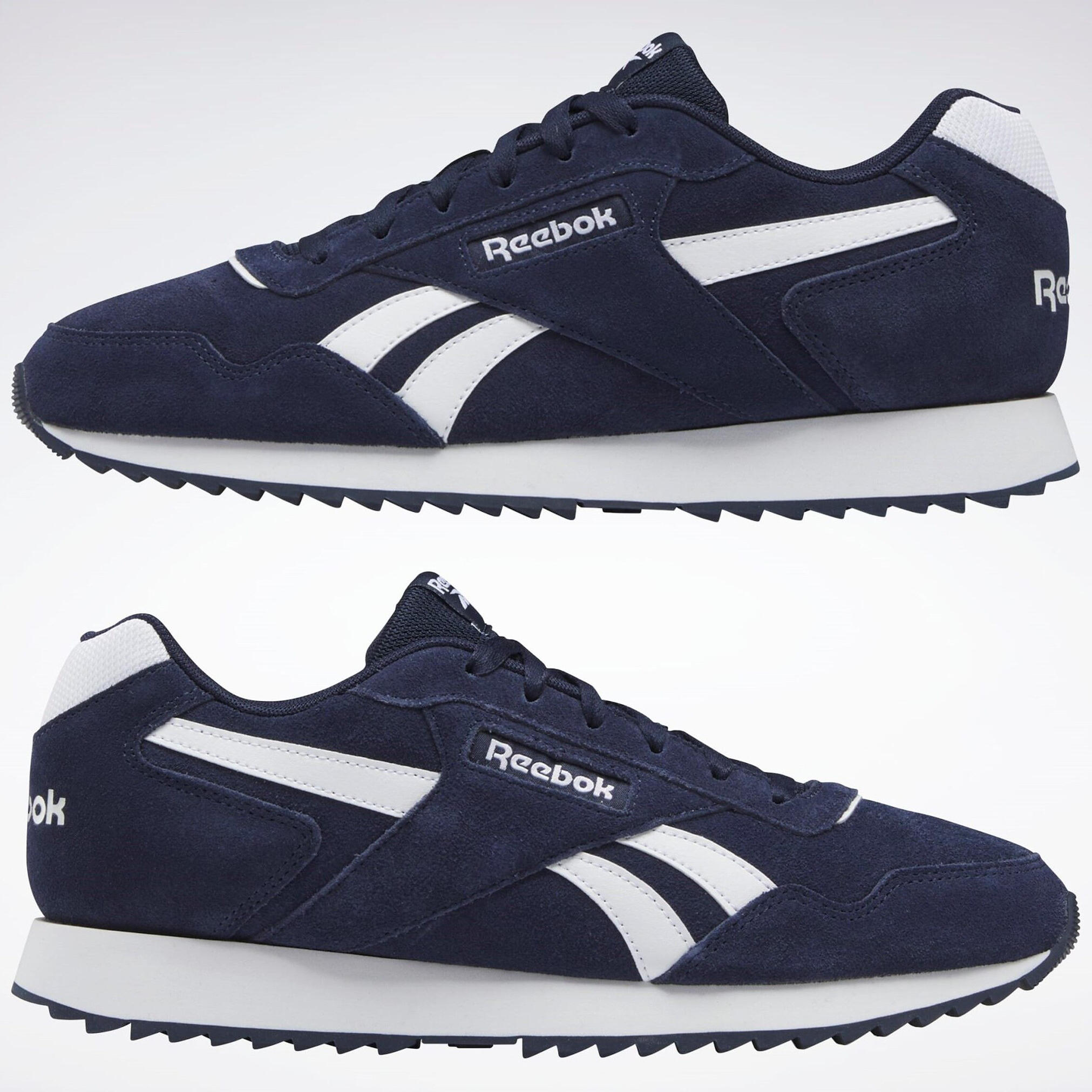Baskets Homme, Reebok RUN GLIDE marine 7/8