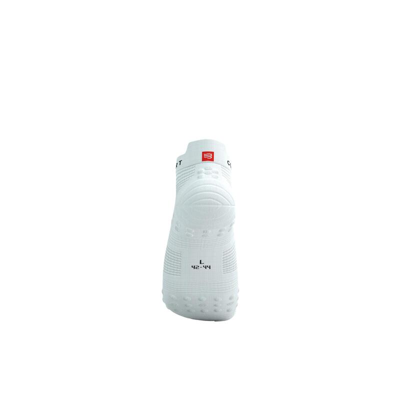 Skarpetki biegowe Compressport ProRacing Socks V4 Run Low white/black