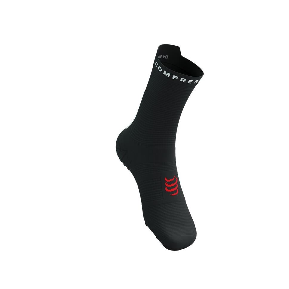 Skarpetki biegowe Compressport ProRacing Socks V4 Run High black/white