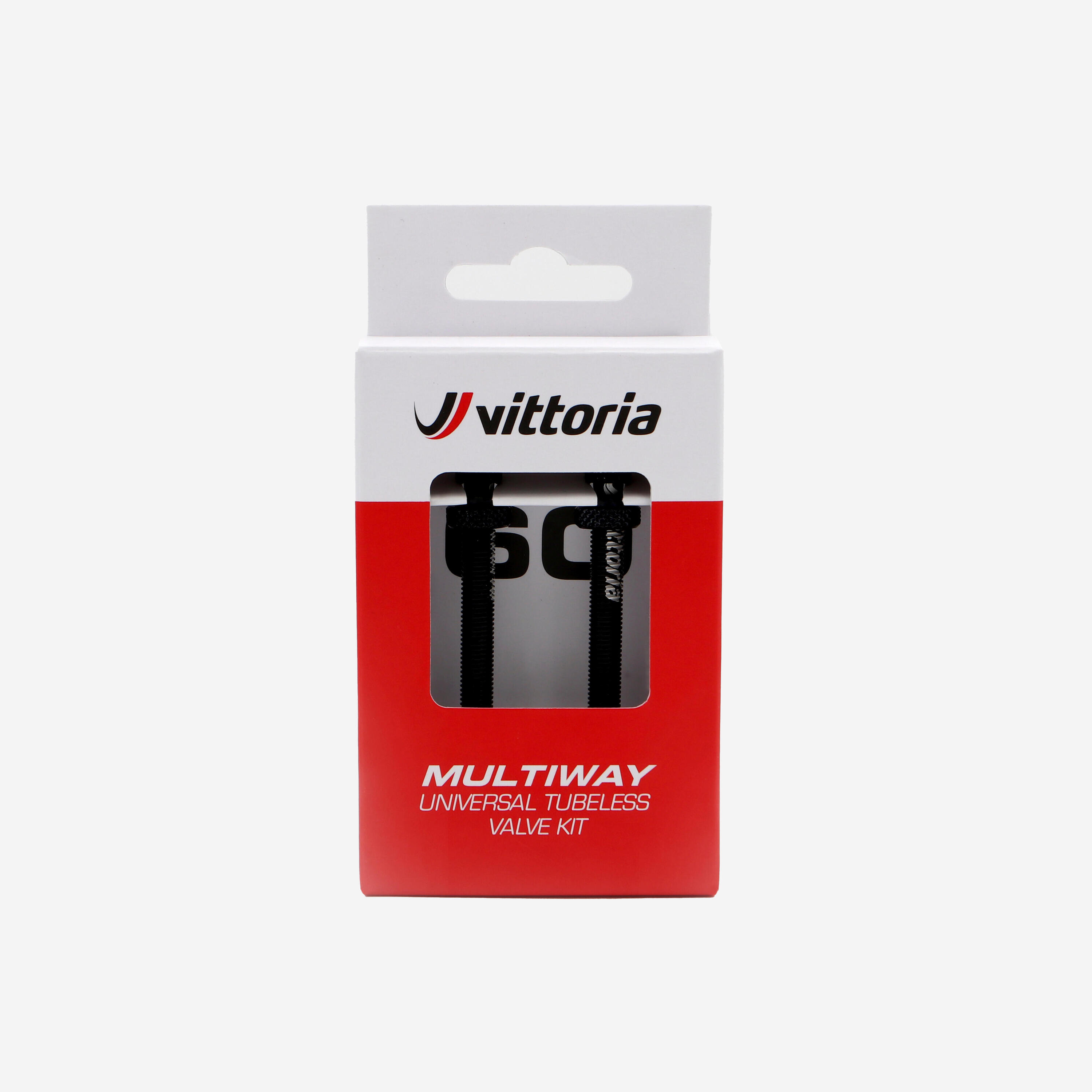 VITTORIA Lote 2 Válvulas Tubeless Vittoria 60 mm