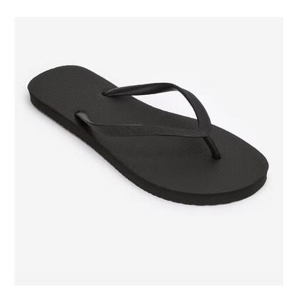 Chanclas 100 Mujer Negro