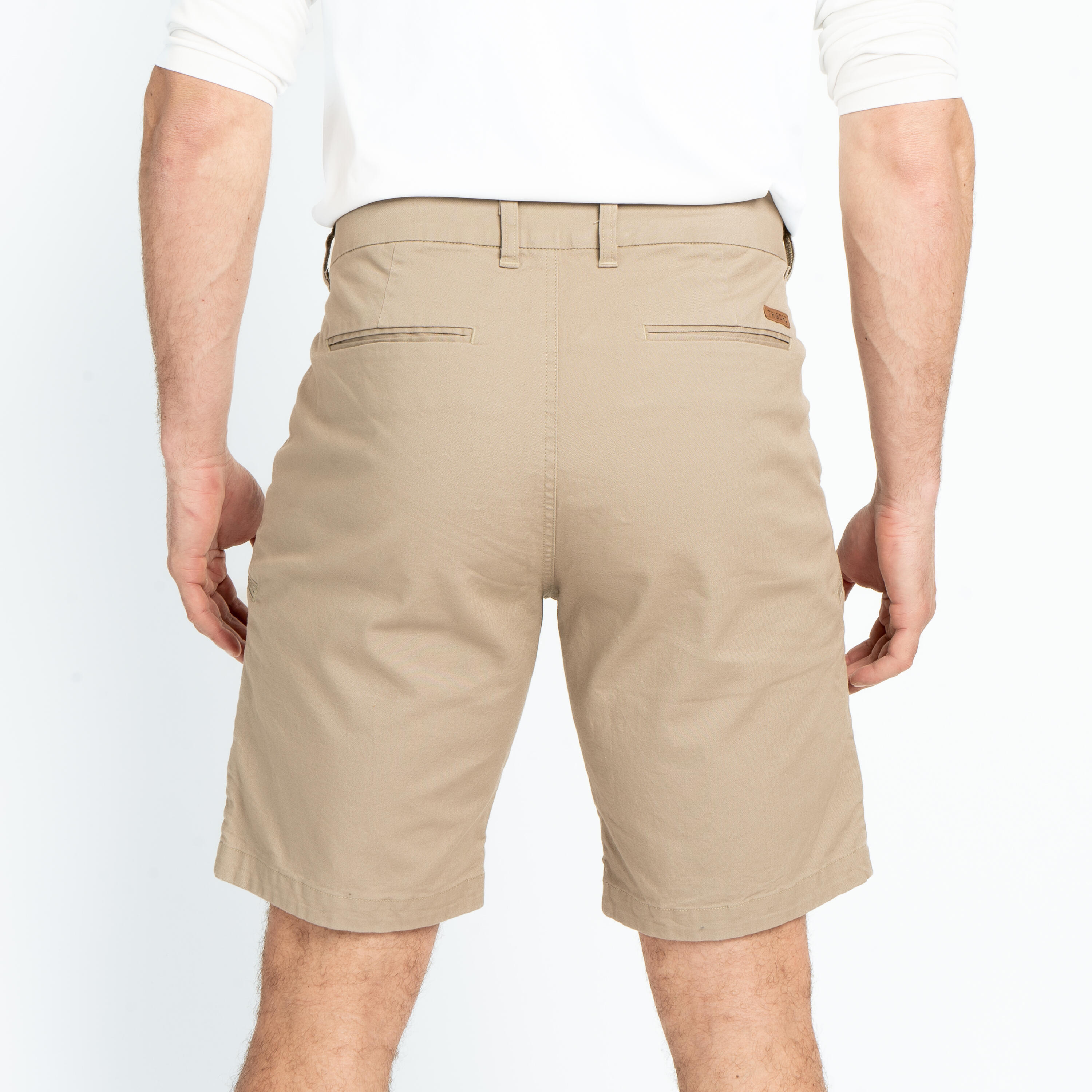 Pantaloncini barca uomo SAILING 100 beige 3/5