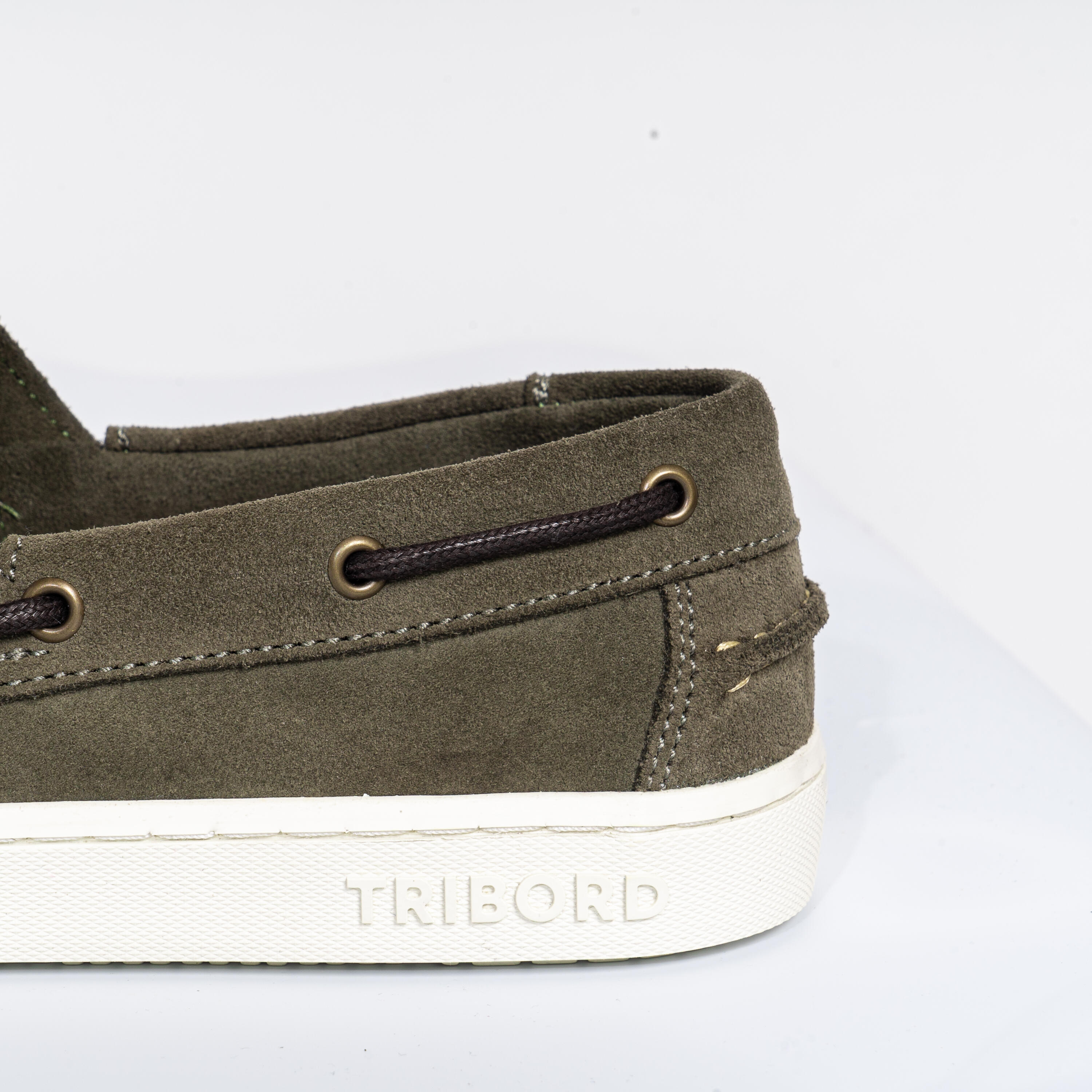 Sapatos de vela 120 nubuck caqui 6/6