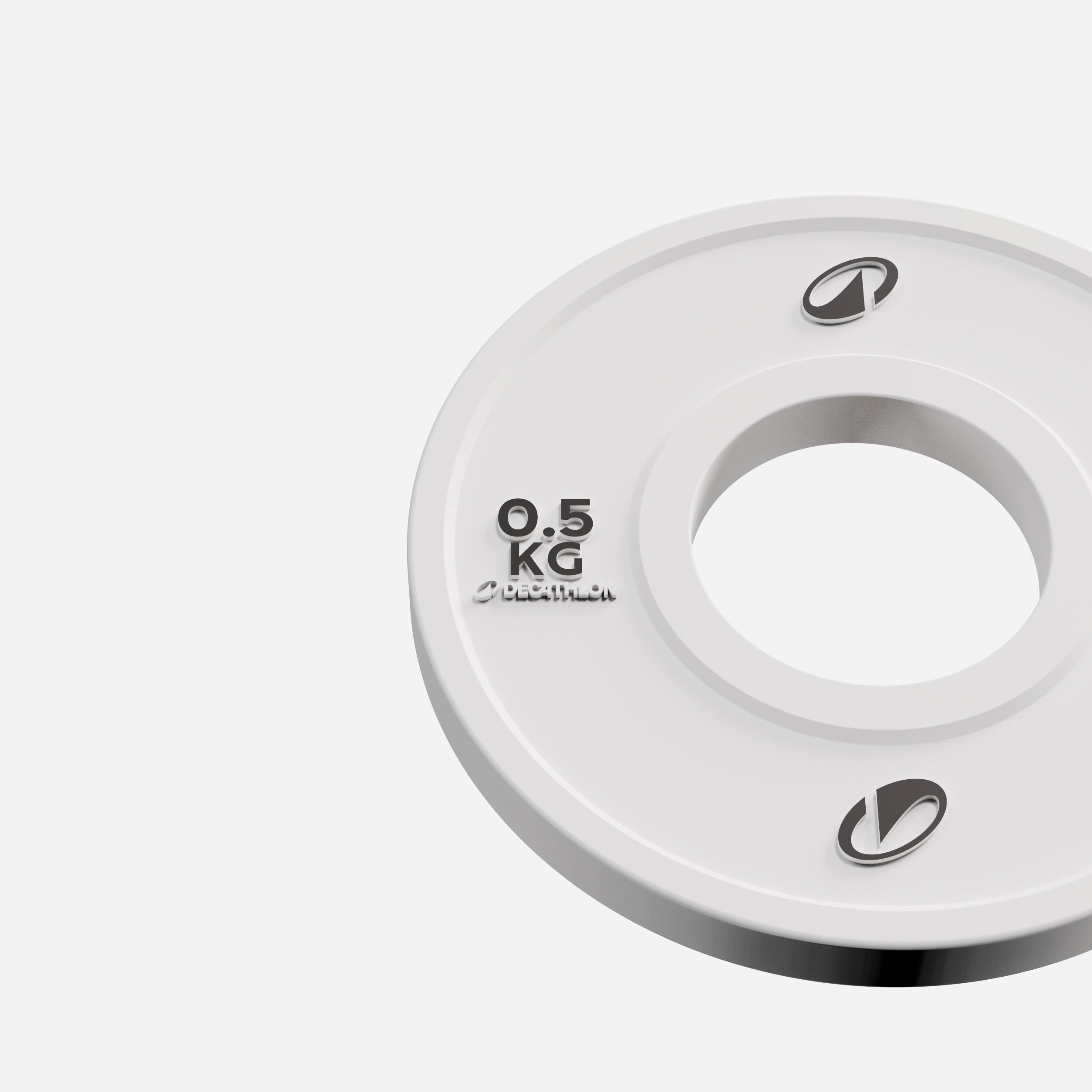 Disque calibré haltérophilie et crosstraining 0,5 kg, gamme Pro 2/3