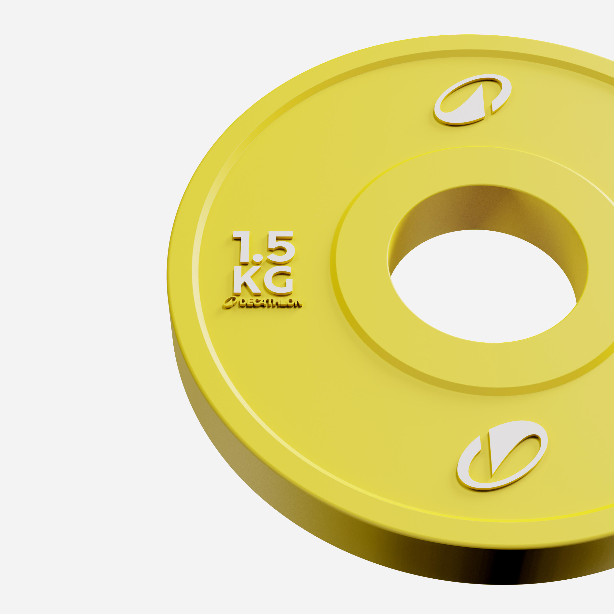 Disque calibré haltérophilie et crosstraining 1,5 kg, gamme Pro 3/3