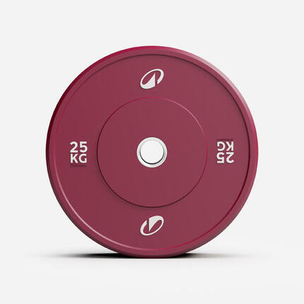 Disque d'haltérophilie et crosstraining 25 kg, vendu à l'unité