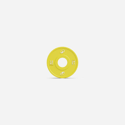 Disque calibré haltérophilie et crosstraining 1,5 kg, gamme Pro