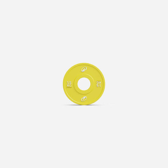 Disque calibré haltérophilie et crosstraining 1,5 kg, gamme Pro