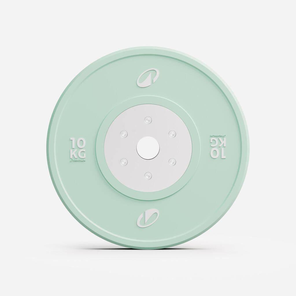 10 kg Calibrated Weight-Lifting Plate Sold Individually