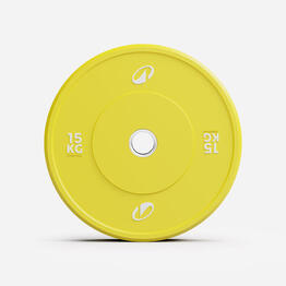 Disque d&#039;haltérophilie et crosstraining 15 kg, vendu à l&#039;unité