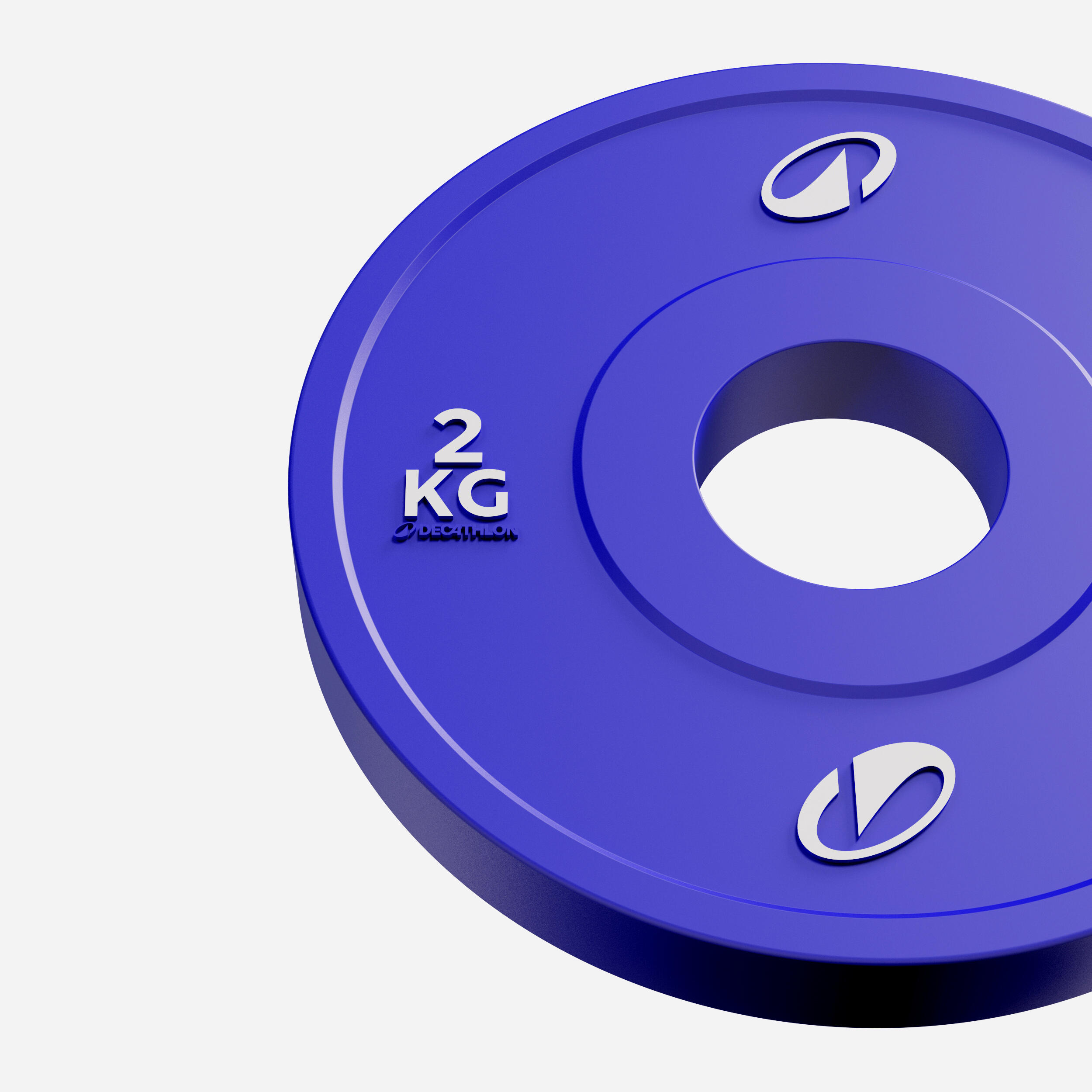 Disque calibré haltérophilie et crosstraining 2 kg, gamme Pro 3/3