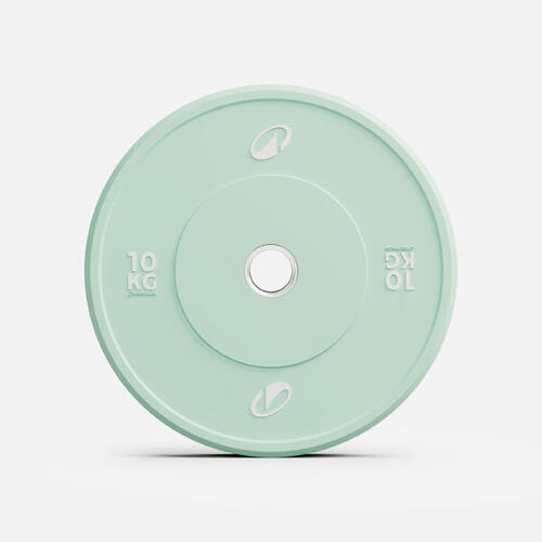 Disque d'halt&eacute;rophilie et crosstraining 10 kg, vendu &agrave; l'unit&eacute;