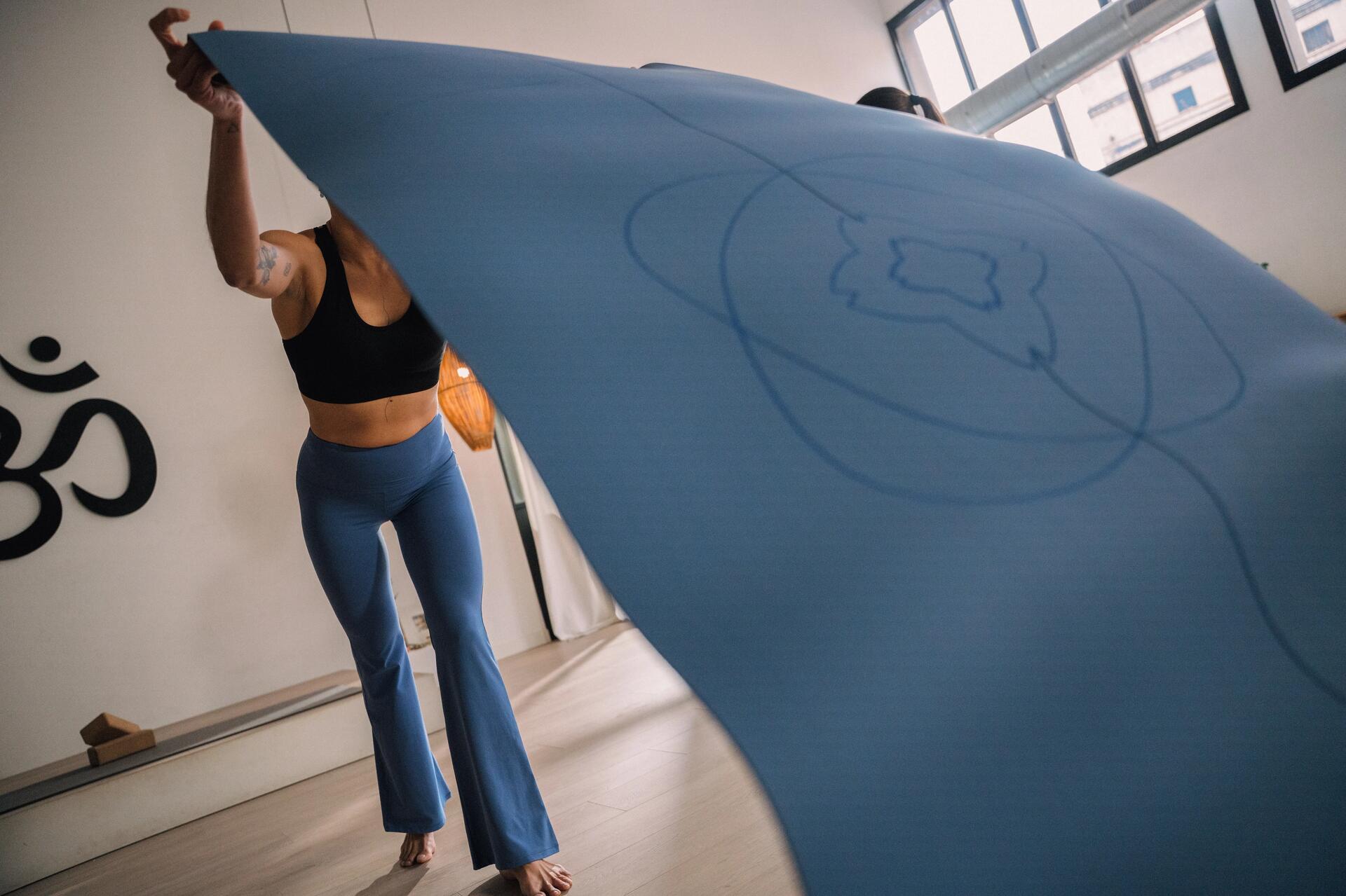 woman doing yoga 