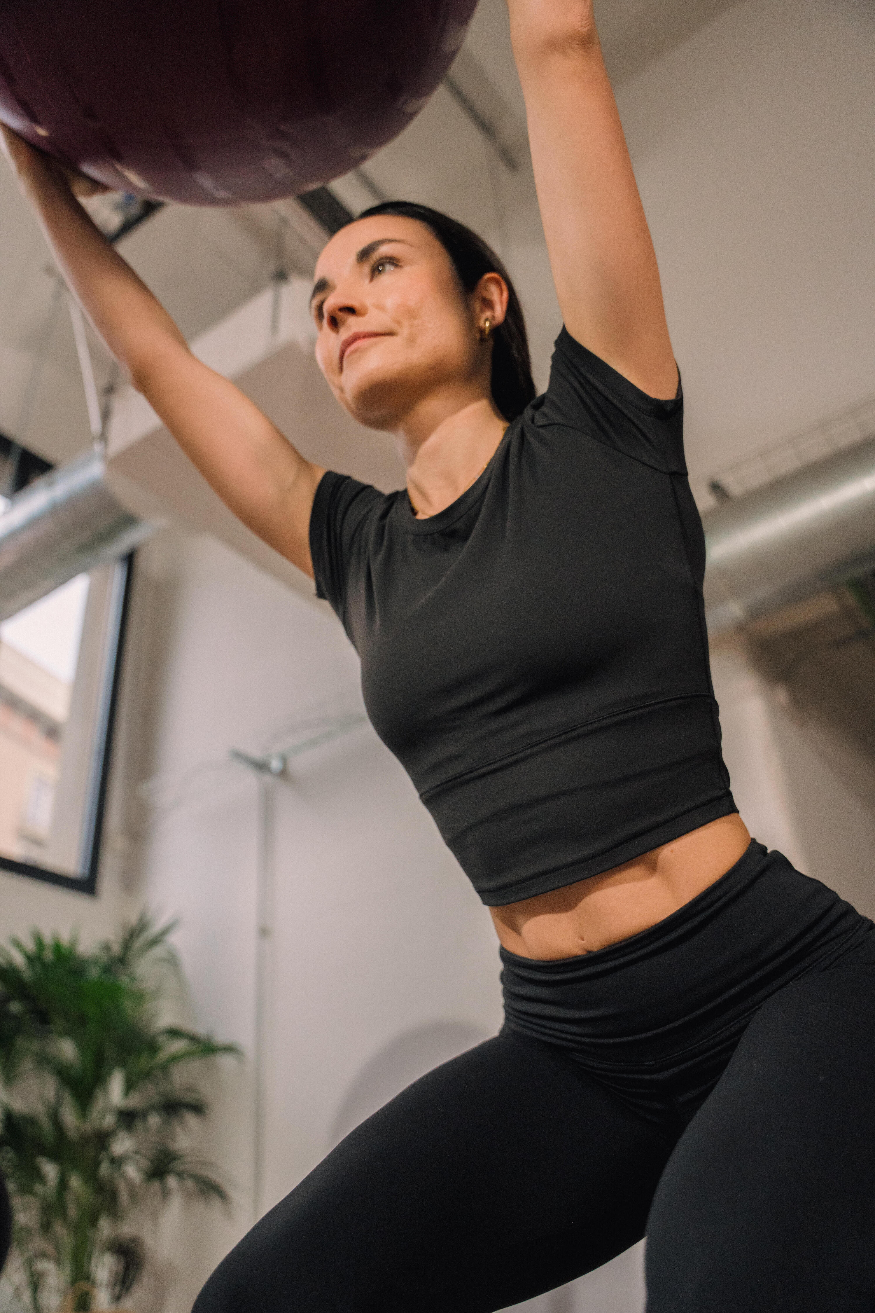 T-shirt de yoga et de pilates extensible et doux, Breathe 7/9