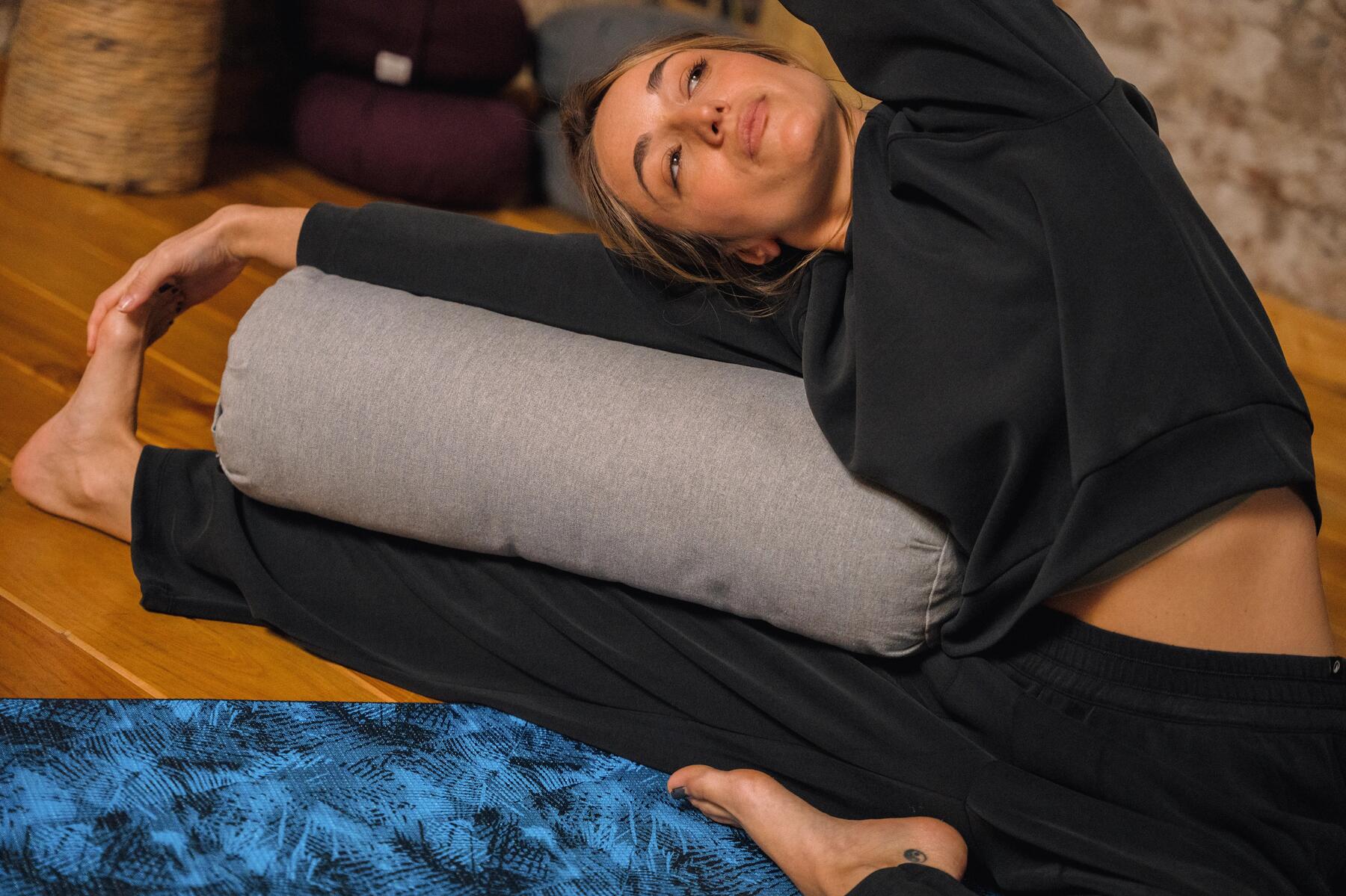 Estiramiento lateral inclinado con pierna extendida