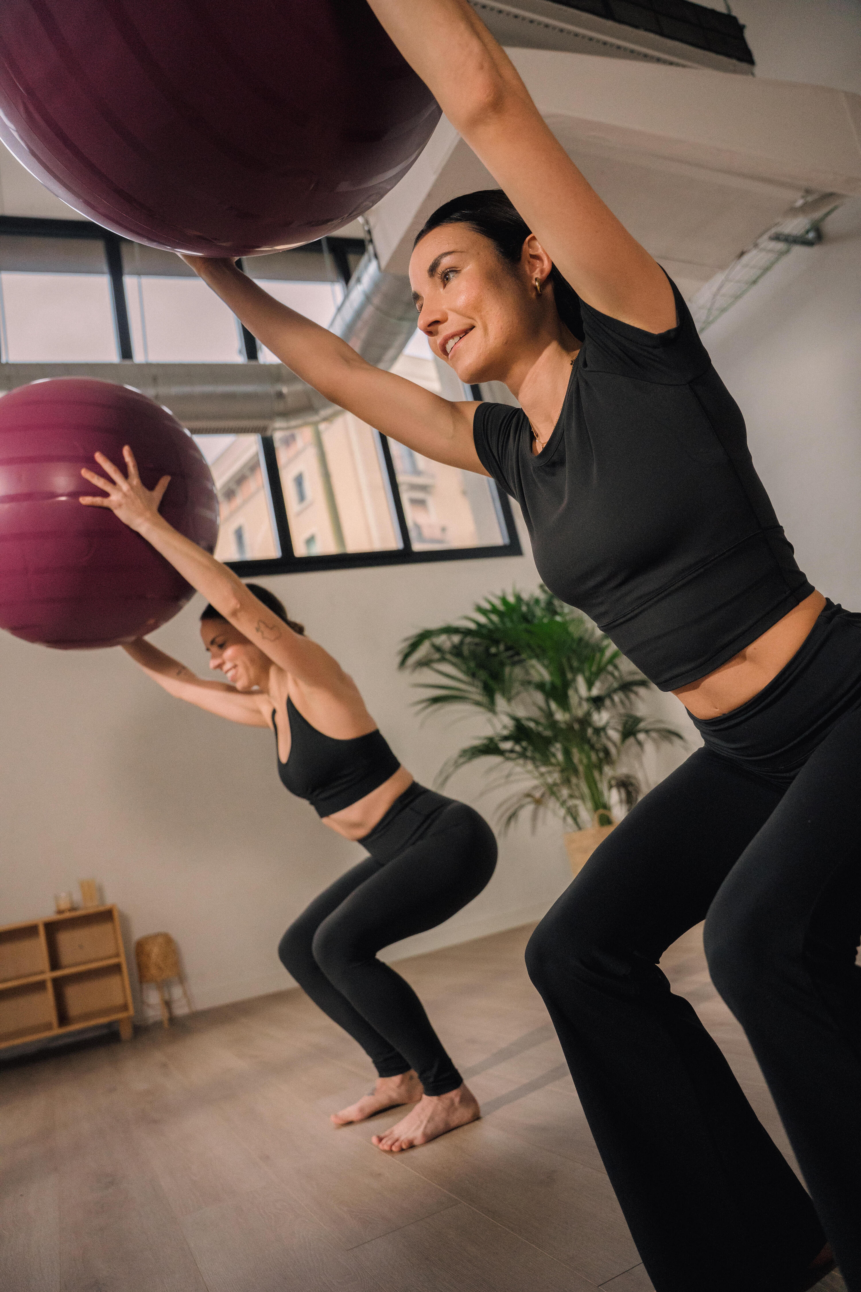 Gym/Pilates Topu - 2 Numara/65 Cm - Pembe 8/12