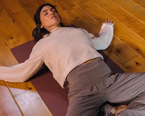 Yogamatte Komfort 8 mm Bordeaux.S