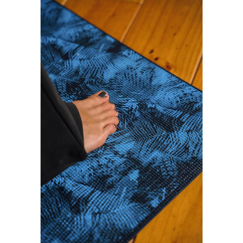 Yoga Matı - 8 mm - Koyu Mavi