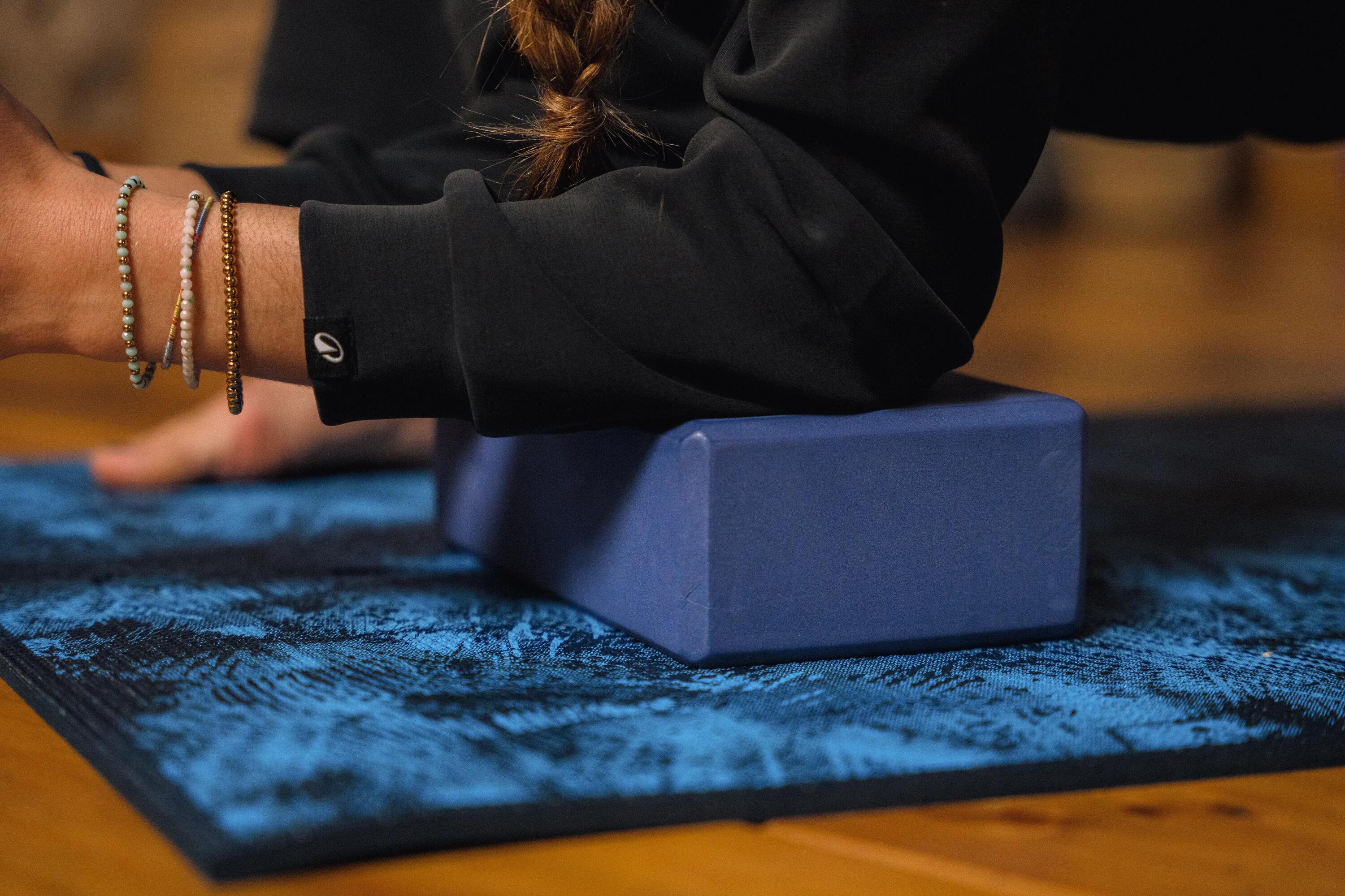 Cărămidă yoga din spumă, Albastru 10/11