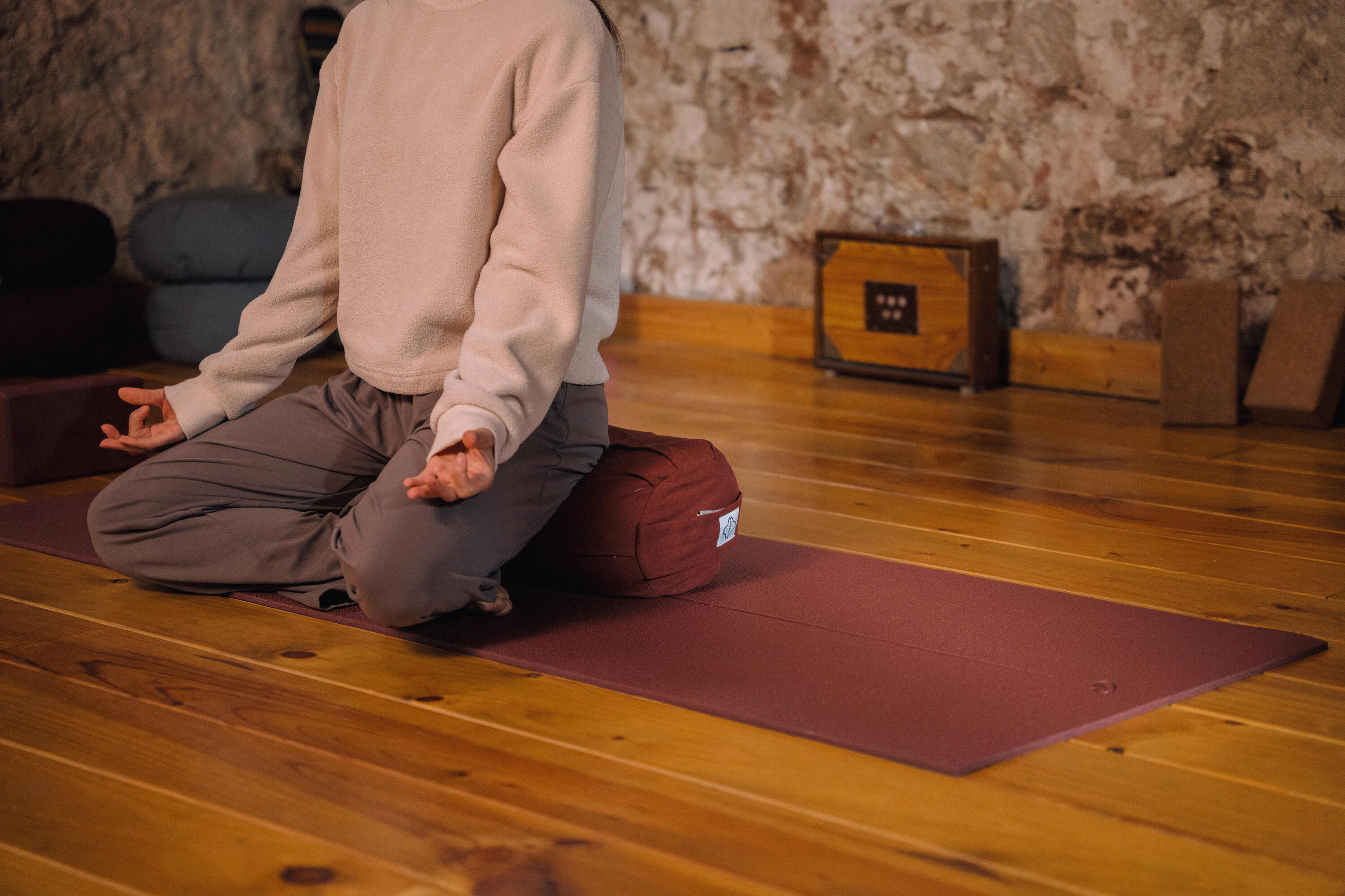 Bolster/Cojín Yoga Caoba 4/7