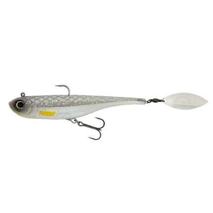 Leurre souple Hybride Divinator 35g 18cm Blanc Exclusif Decathlon