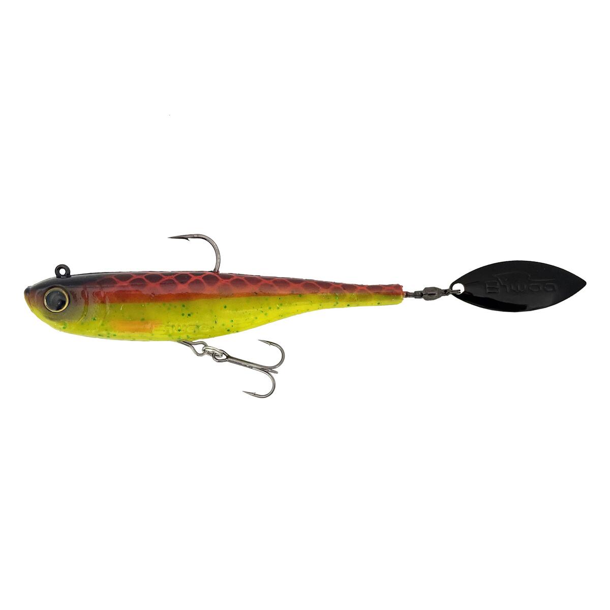 Leurre souple Hybride Divinator 35g 18cm Orange Exclusif Decathlon