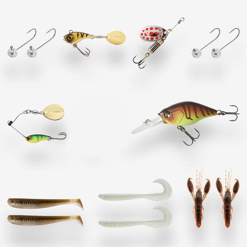 KIT BOITE MULTI LEURRES BOX MB PERCHE