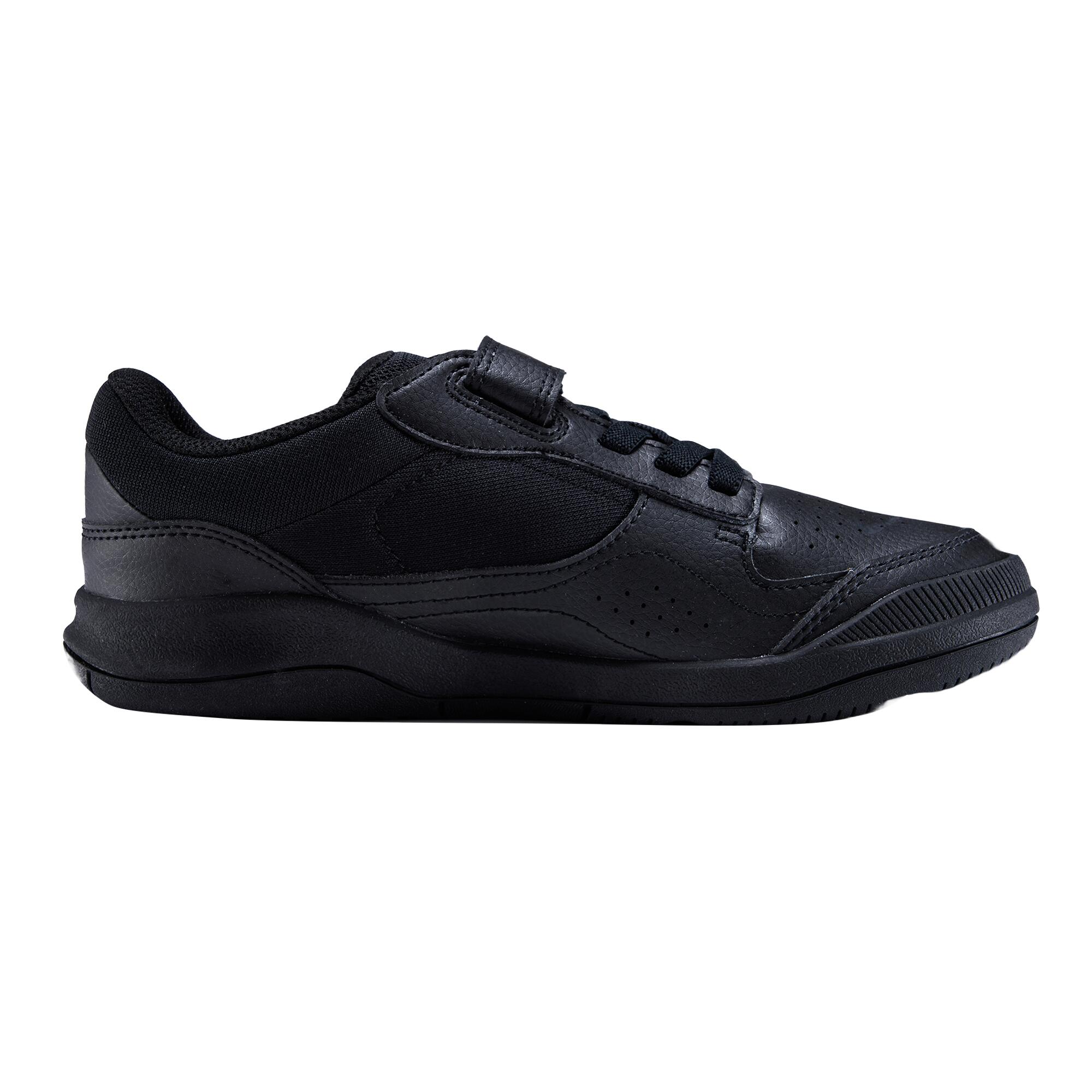 Scarpe da ginnastica bambino PLAYVENTURE YARD resistenti nere 7/17