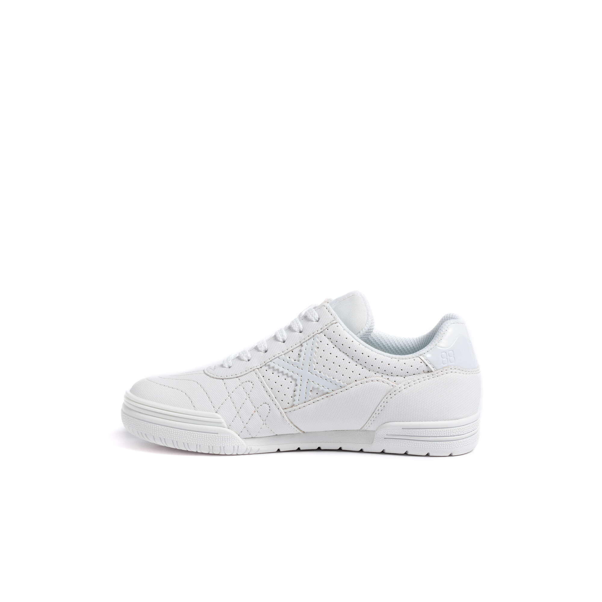 Zapatillas futbol sala MUNICH G3 KID PROFIT FULL WHITE 2/5