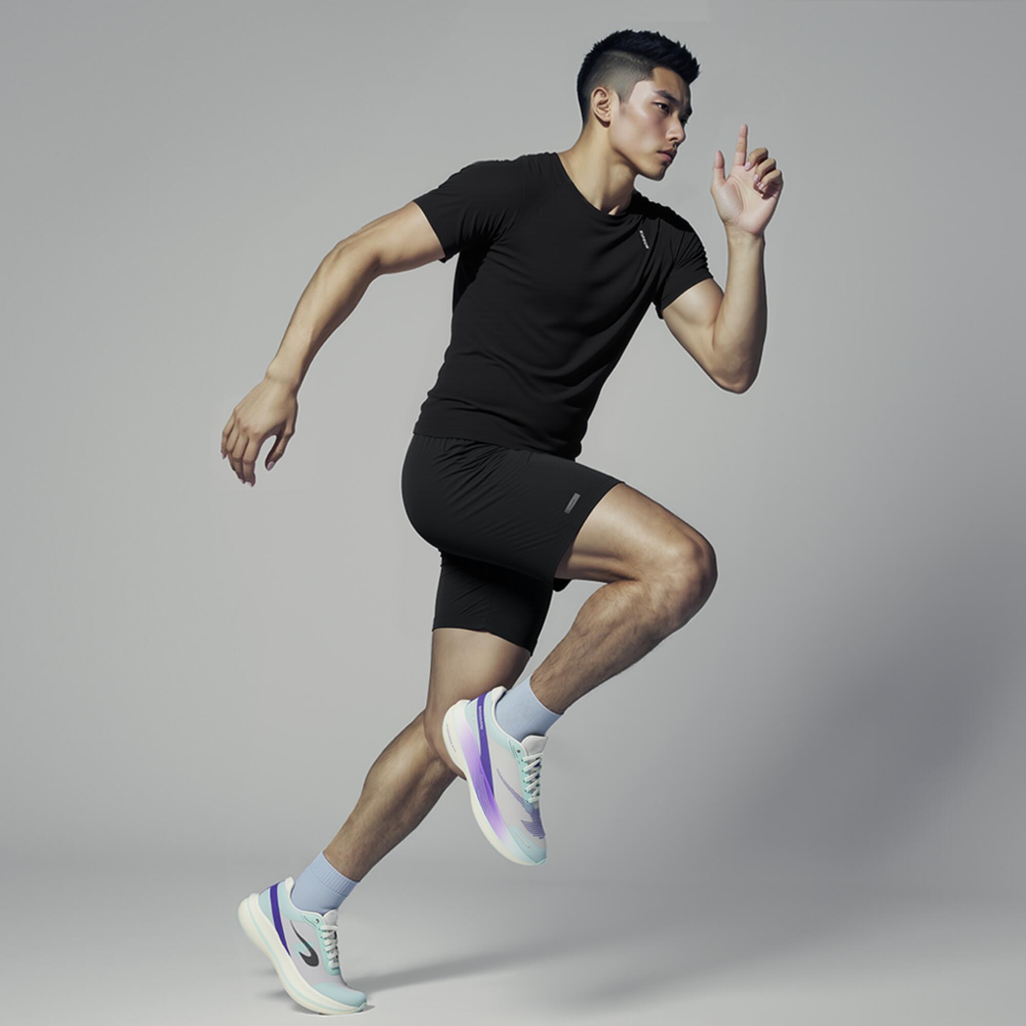 Calze running RUN 500 mid sottili x2 8/15