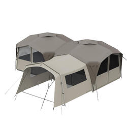 Tente de camping modulable 4 à 6 places usage professionnel, Quechua Second Home