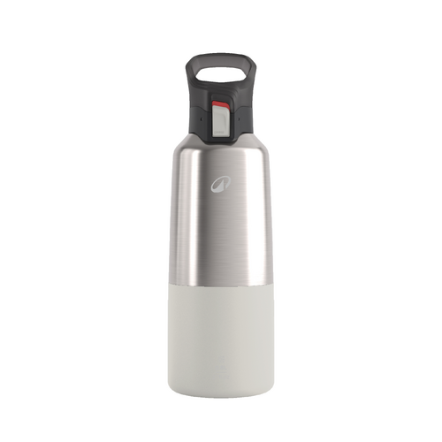 Gourde 900 isotherme inox 0,8L bouchon à ouverture rapide pour la randonnée