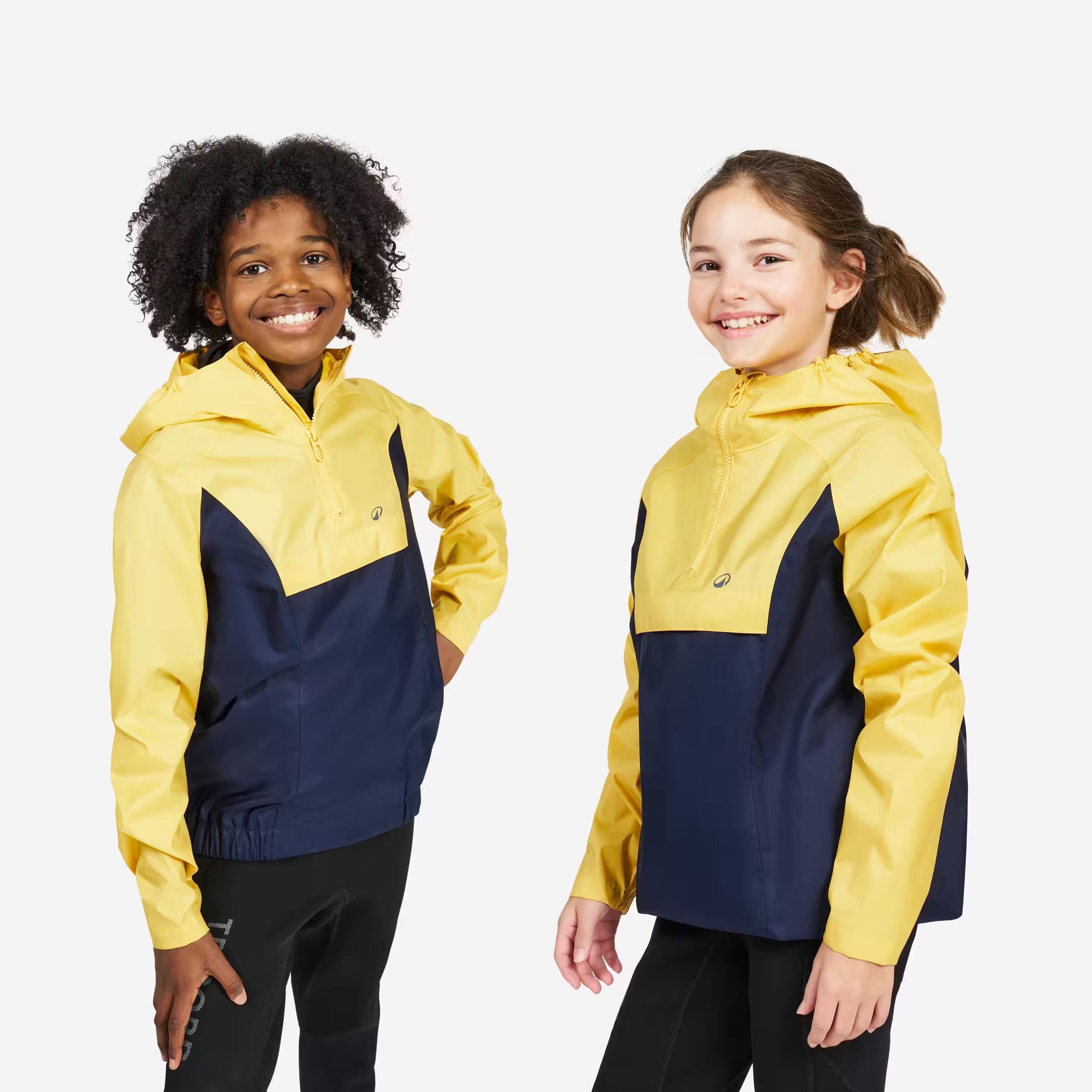 TRIBORD Winddichte spraytop Sailing 100 voor kinderen